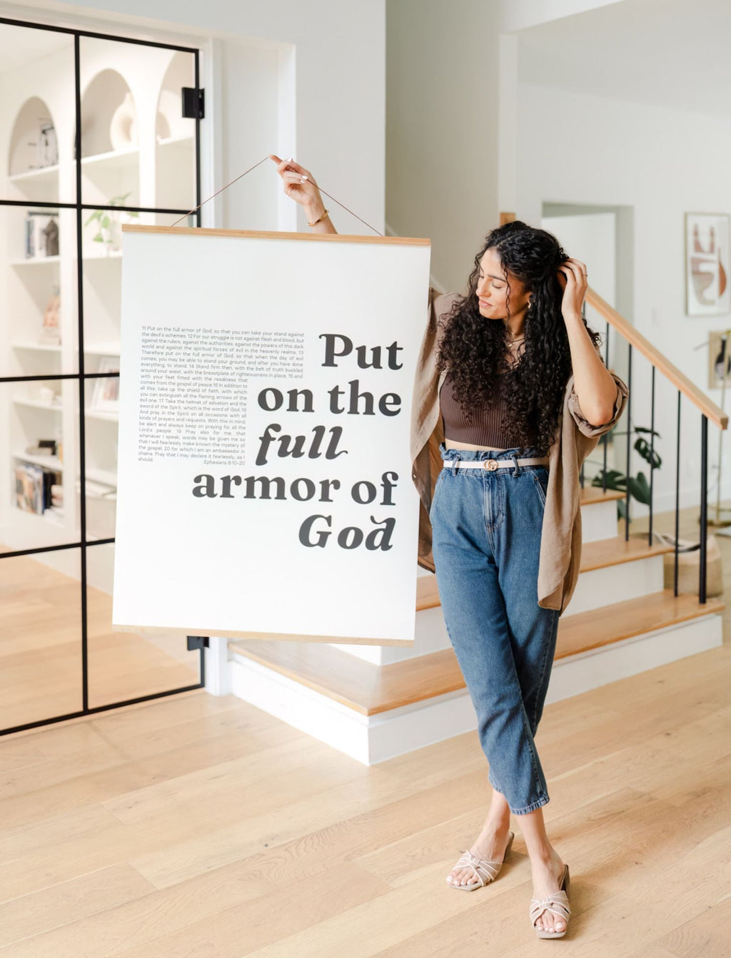 Large Poster: Put on the full armor of God