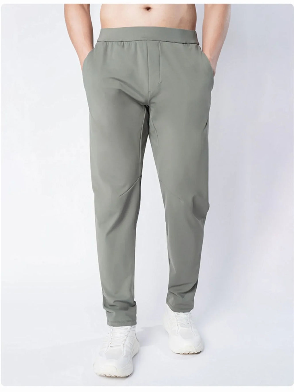 Men's Plus Size Elastic Waist Joggers