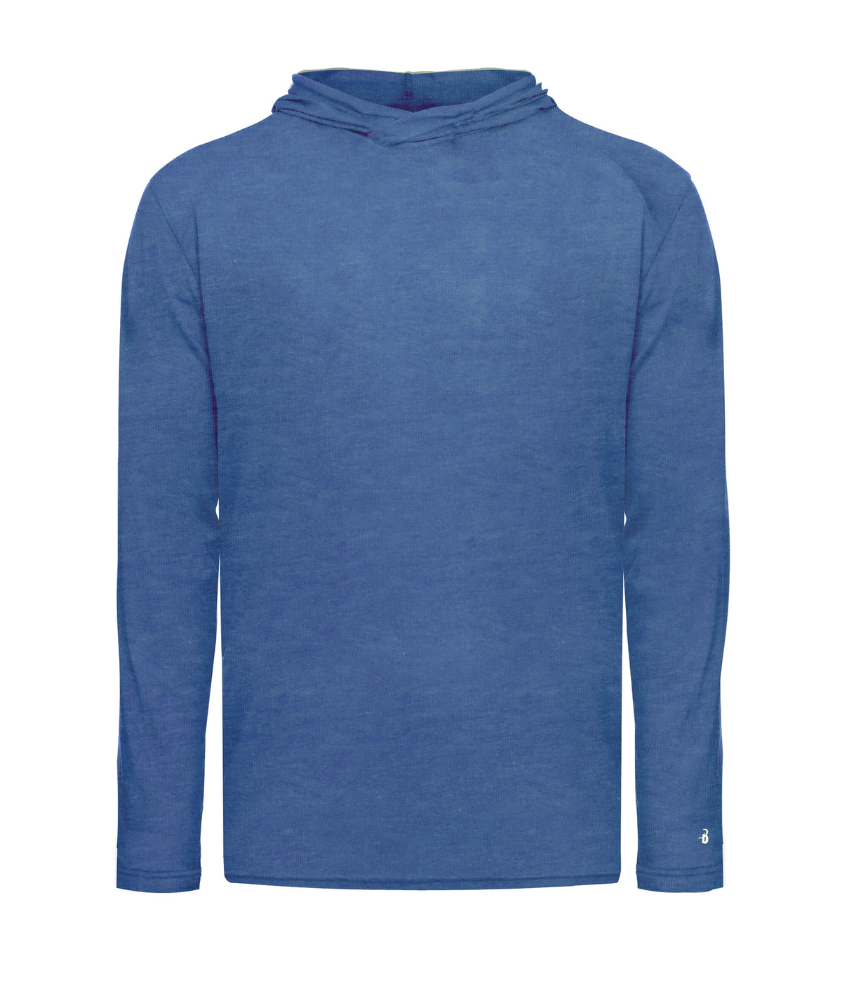YOUTH TRI-BLEND SURPLICE HOODIE T-SHIRT - MOISTURE-WICKING PERFORMANCE