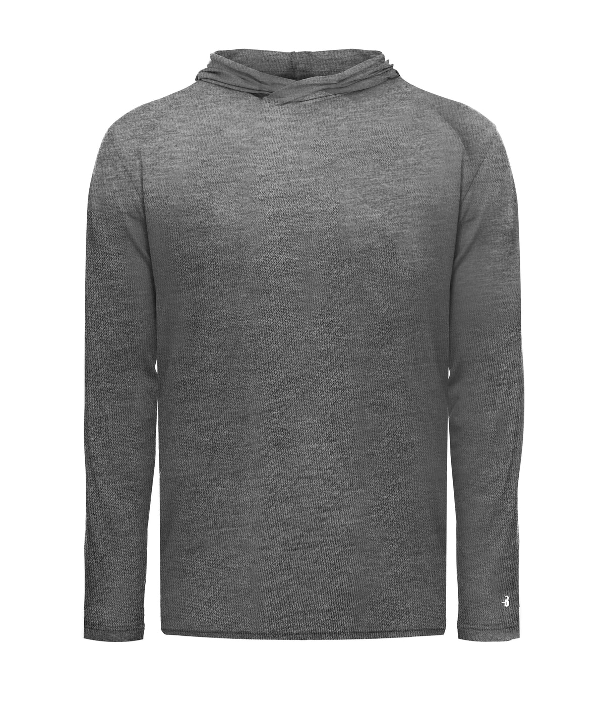 YOUTH TRI-BLEND SURPLICE HOODIE T-SHIRT - MOISTURE-WICKING PERFORMANCE