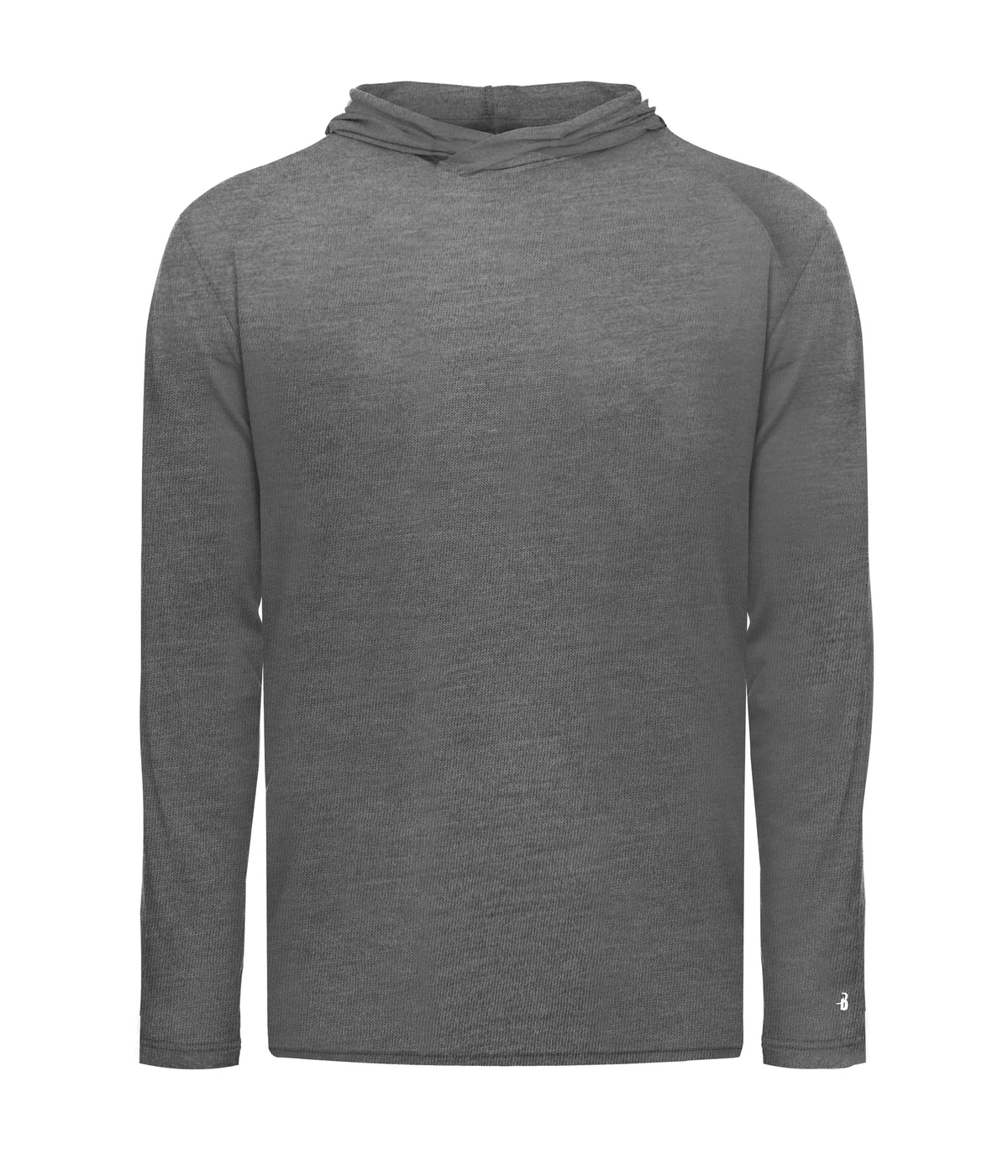 YOUTH TRI-BLEND SURPLICE HOODIE T-SHIRT - MOISTURE-WICKING PERFORMANCE