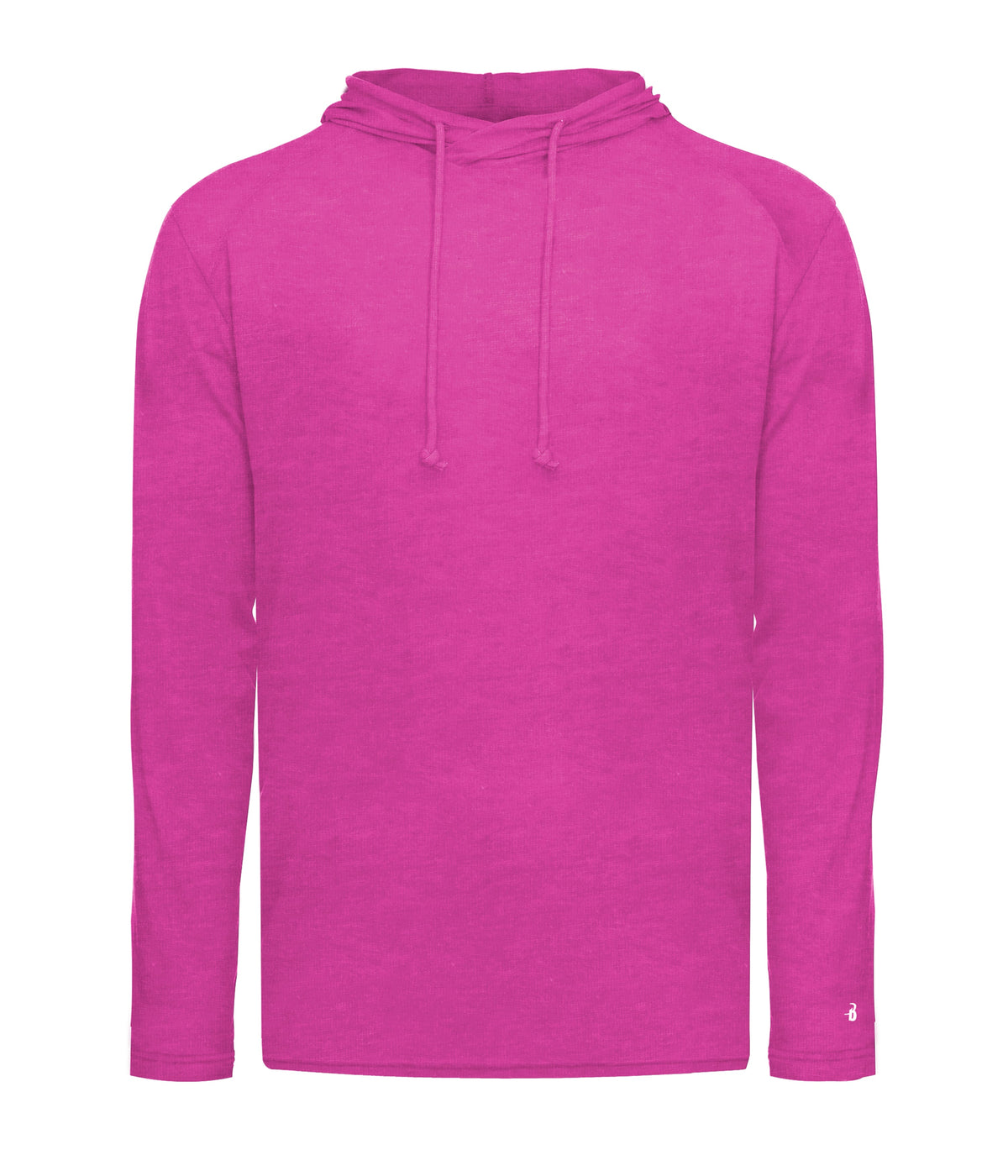 YOUTH TRI-BLEND SURPLICE HOODIE T-SHIRT - MOISTURE-WICKING PERFORMANCE