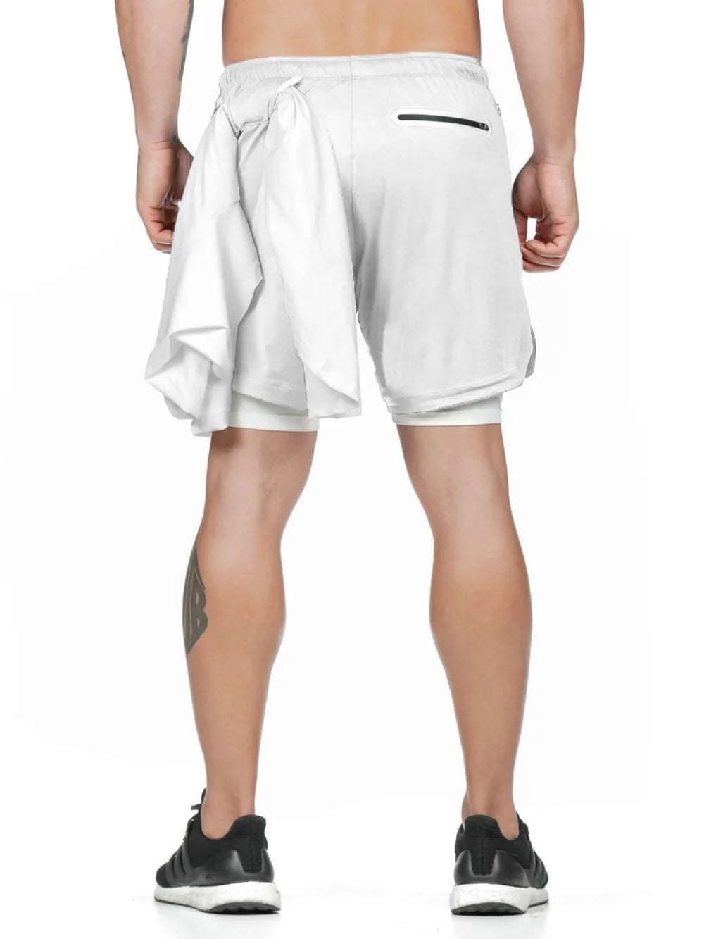 Men's Plus Size Drawstring Shorts
