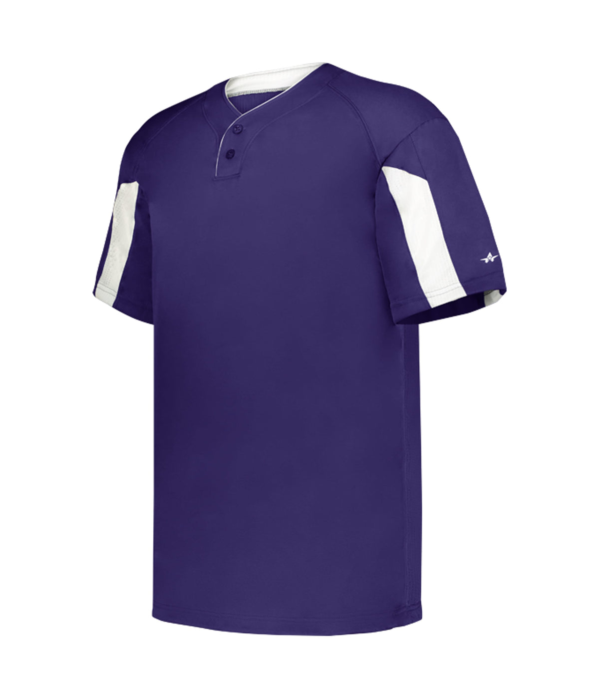 YOUTH STRIKER TWO-BUTTON BASEBALL JERSEY - MOISTURE-WICKING PERFORMANCE