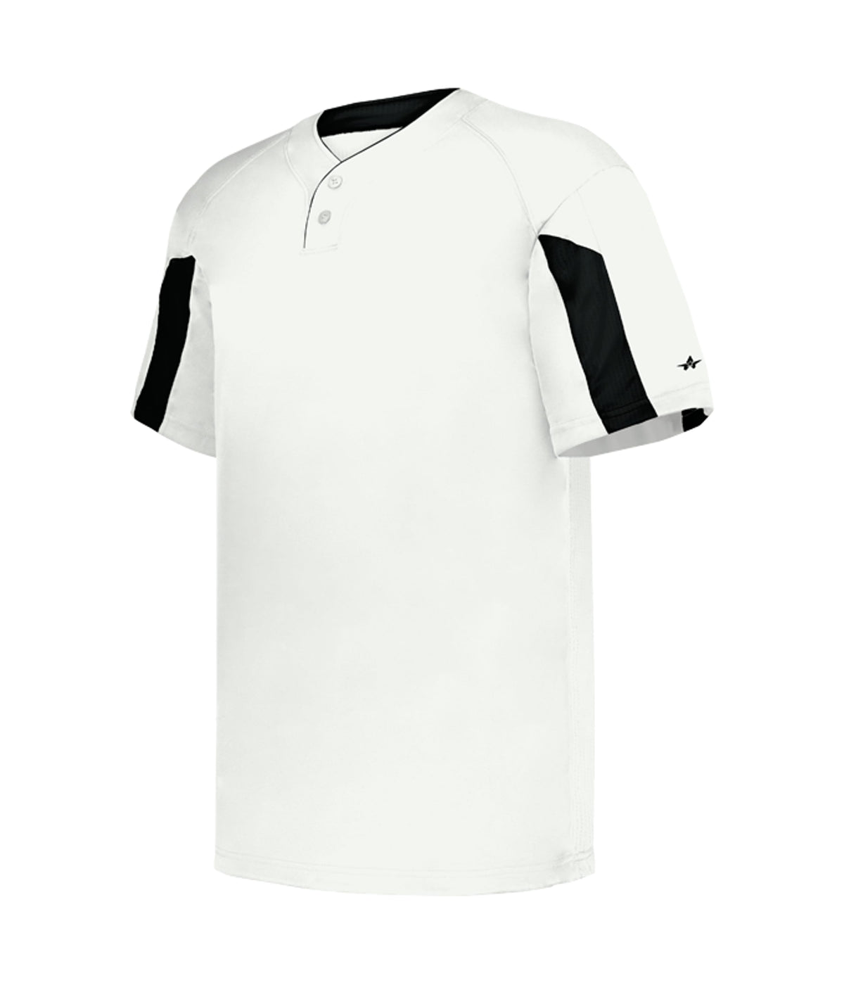 YOUTH STRIKER TWO-BUTTON BASEBALL JERSEY - MOISTURE-WICKING PERFORMANCE