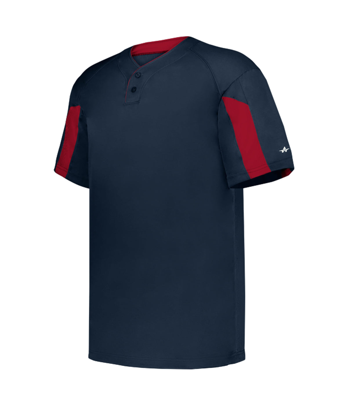 YOUTH STRIKER TWO-BUTTON BASEBALL JERSEY - MOISTURE-WICKING PERFORMANCE