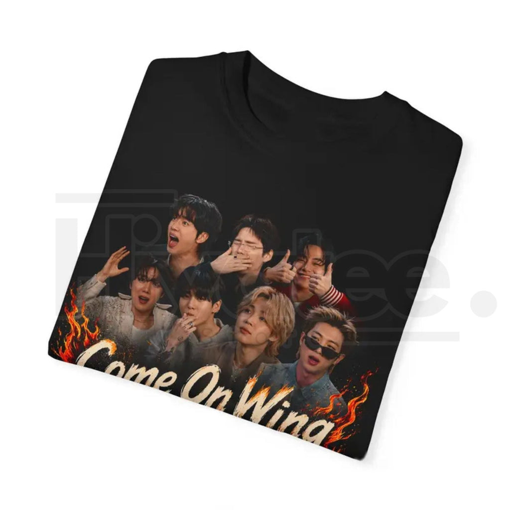 "Come On Wing" – Hot Ones Y2k Aesthetic Graphic Top