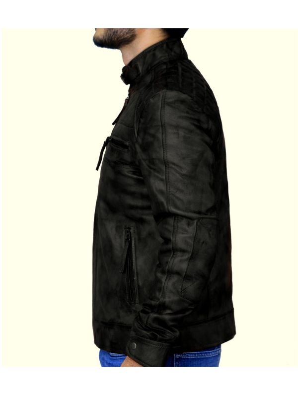 Men's Black Diamond Classic Bomber Jacket
