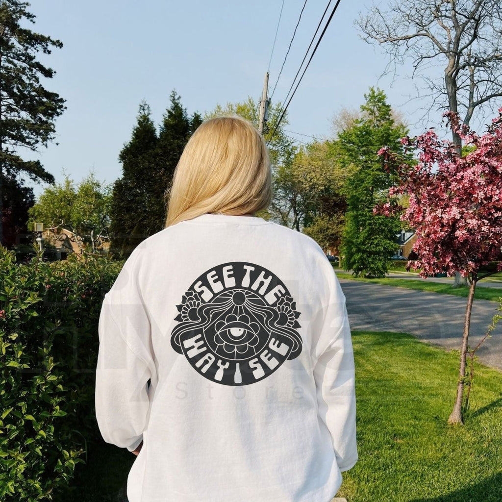 STWIS Logo Crewneck Sweatshirt – Classic Streetwear Graphic Pullover, Casual Soft Fleece Crewneck