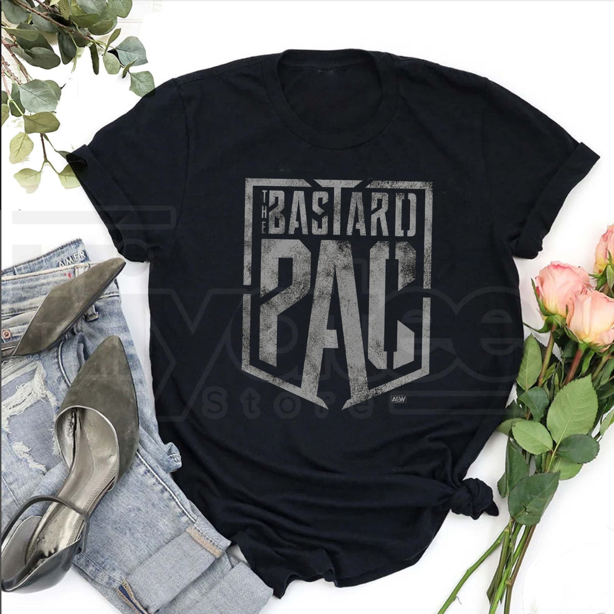 PAC The Bastard T-Shirt – AEW Wrestling Graphic Tee