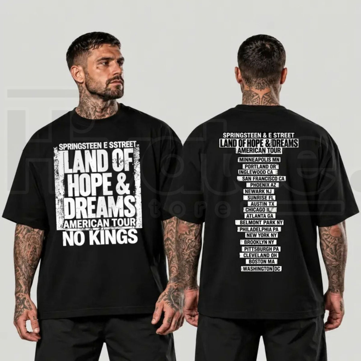 Jack Smith Land of Hope and Dreams T-Shirt – American Tour Tee