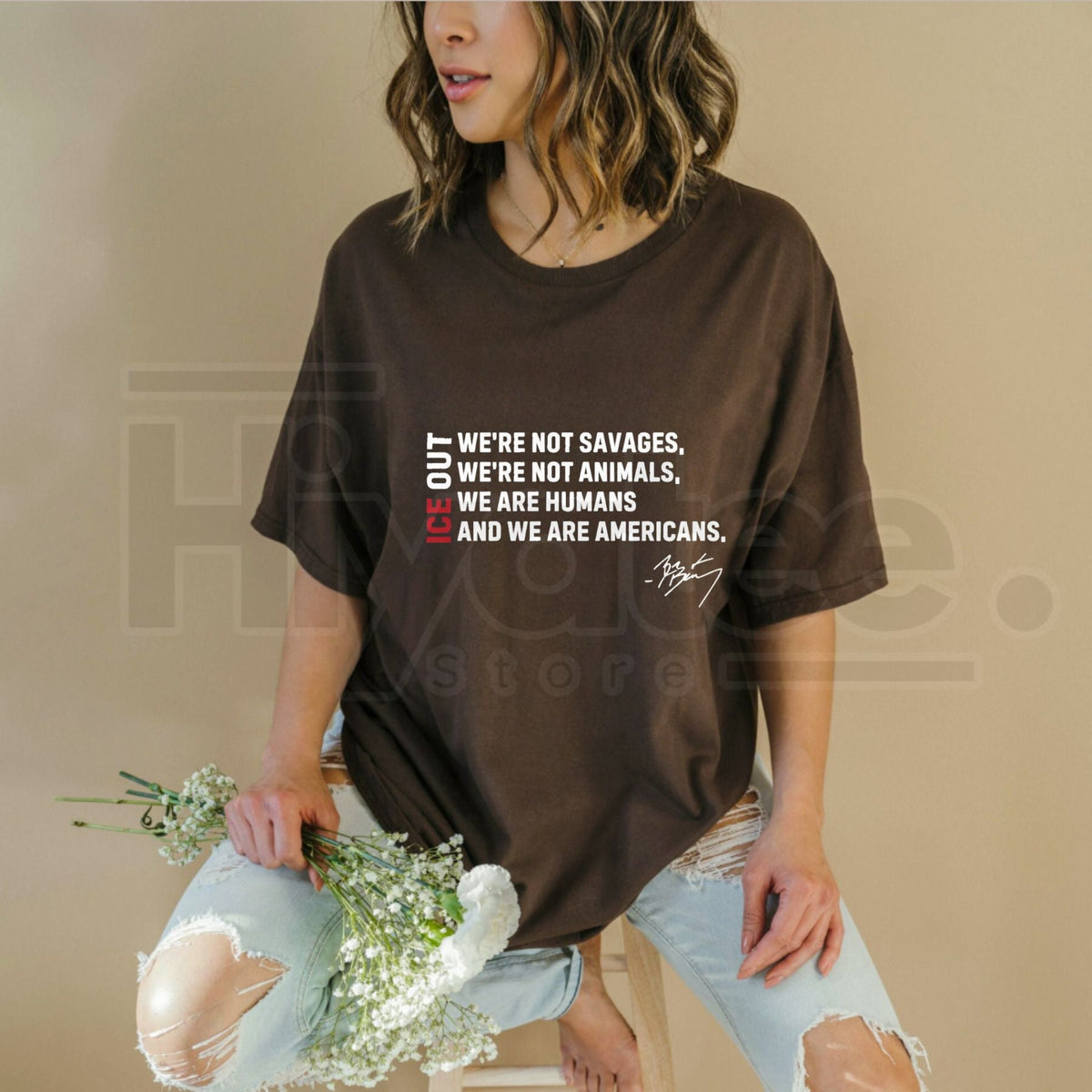 "Before I Say Thanks To God..." – Political Activist 90s Style Tee
