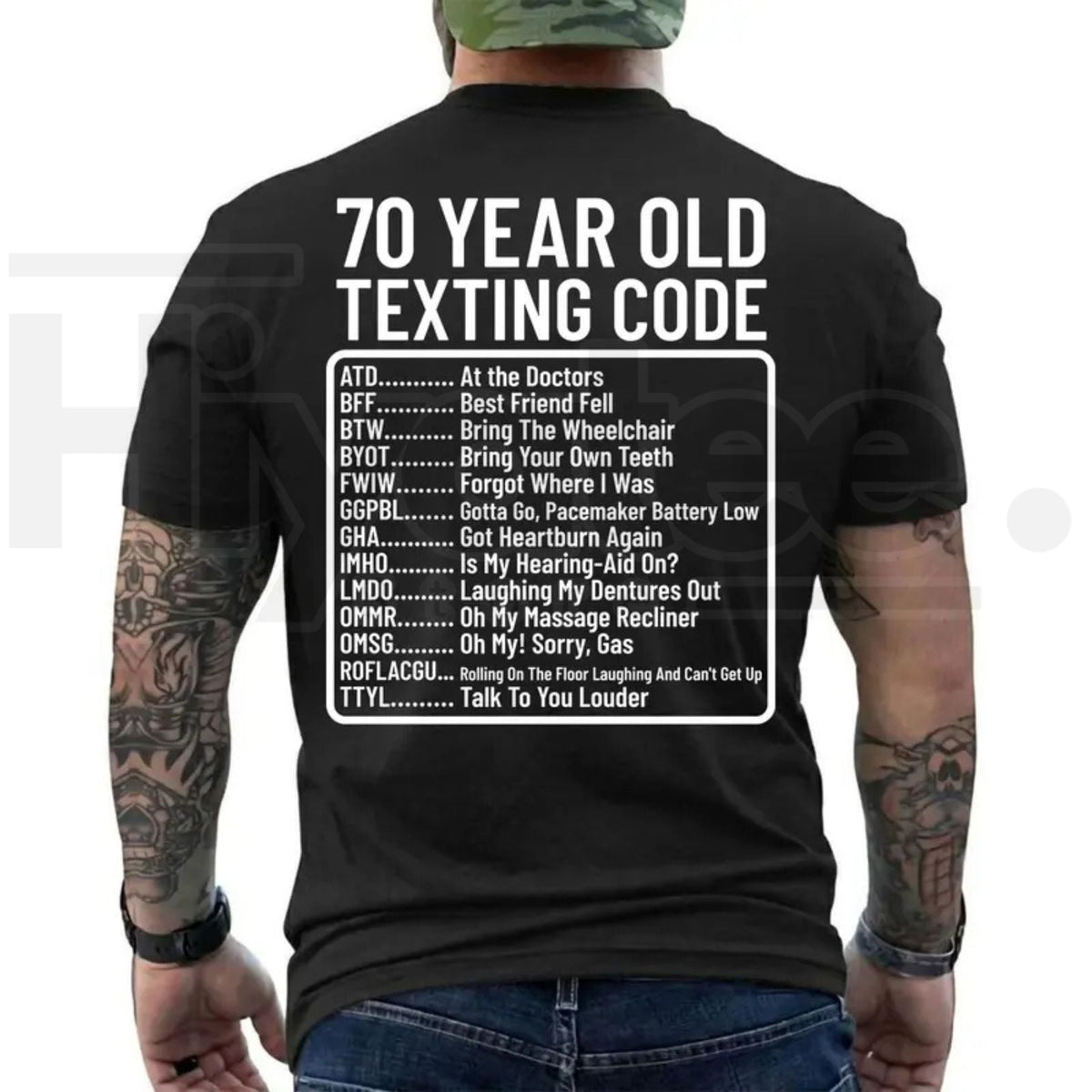 Funny 70th Birthday Shirt ATD At The Doctors Aging Humor Tee