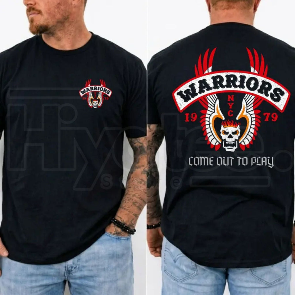 The Warriors 1979 Cult Movie T-Shirt – Come Out To Play Gang Film Graphic Tee, Retro Streetwear Shirt