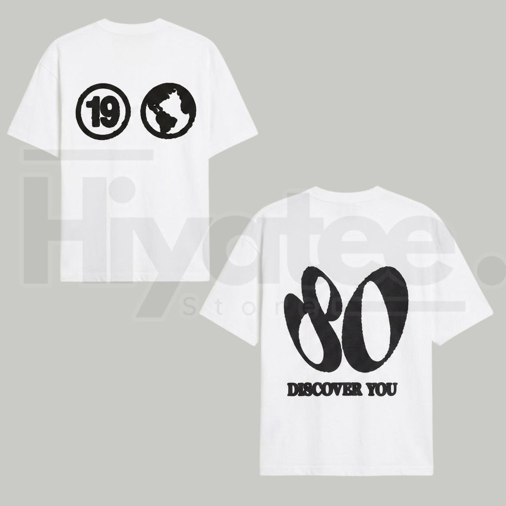 Pacsun Men's Discover You T-Shirt – Retro Graphic Streetwear Tee