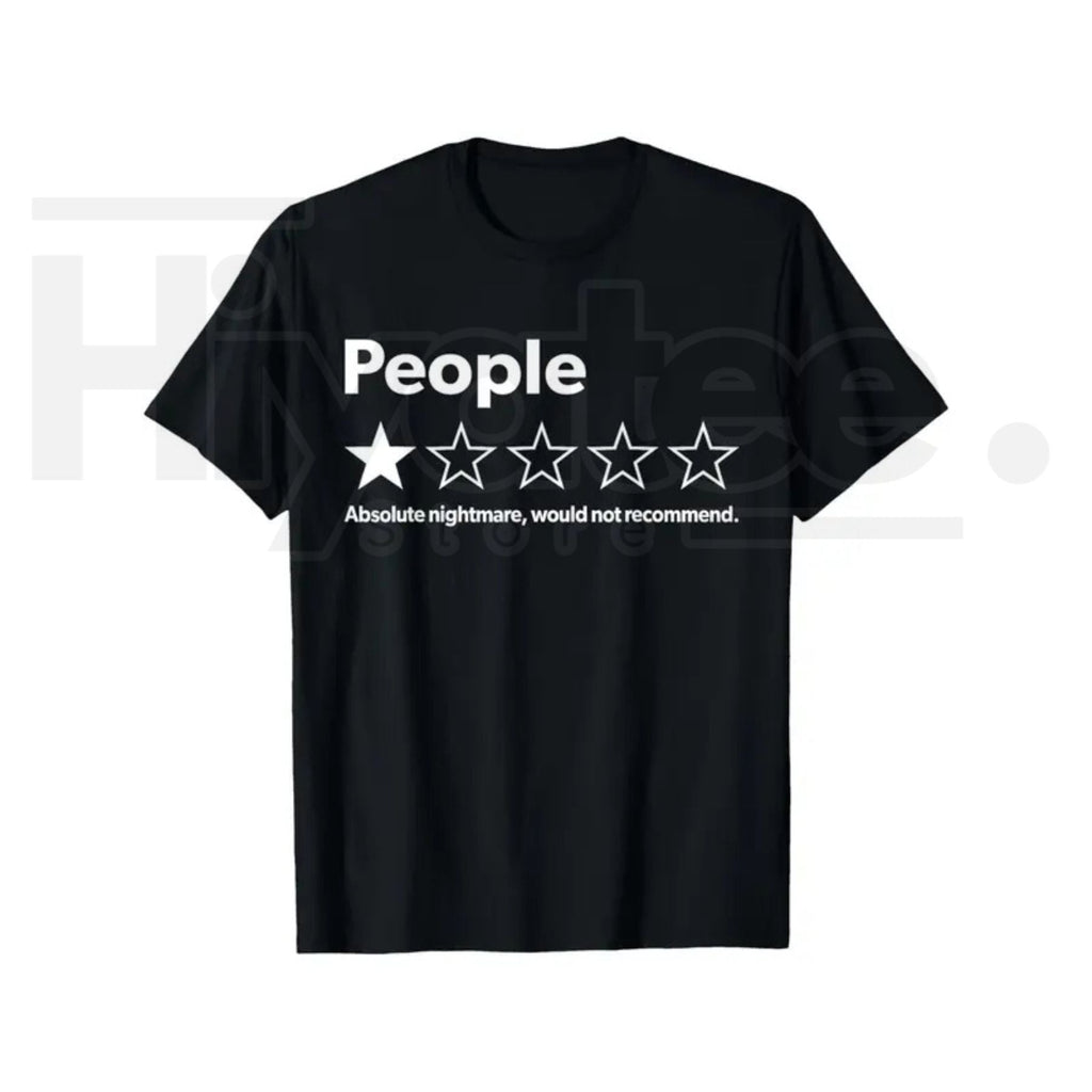 "Absolute Would" – Funny One Star Review People Graphic Top