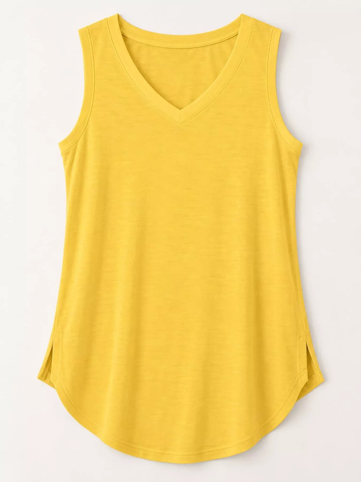 V-Neck Casual Loose Fit Tank Top