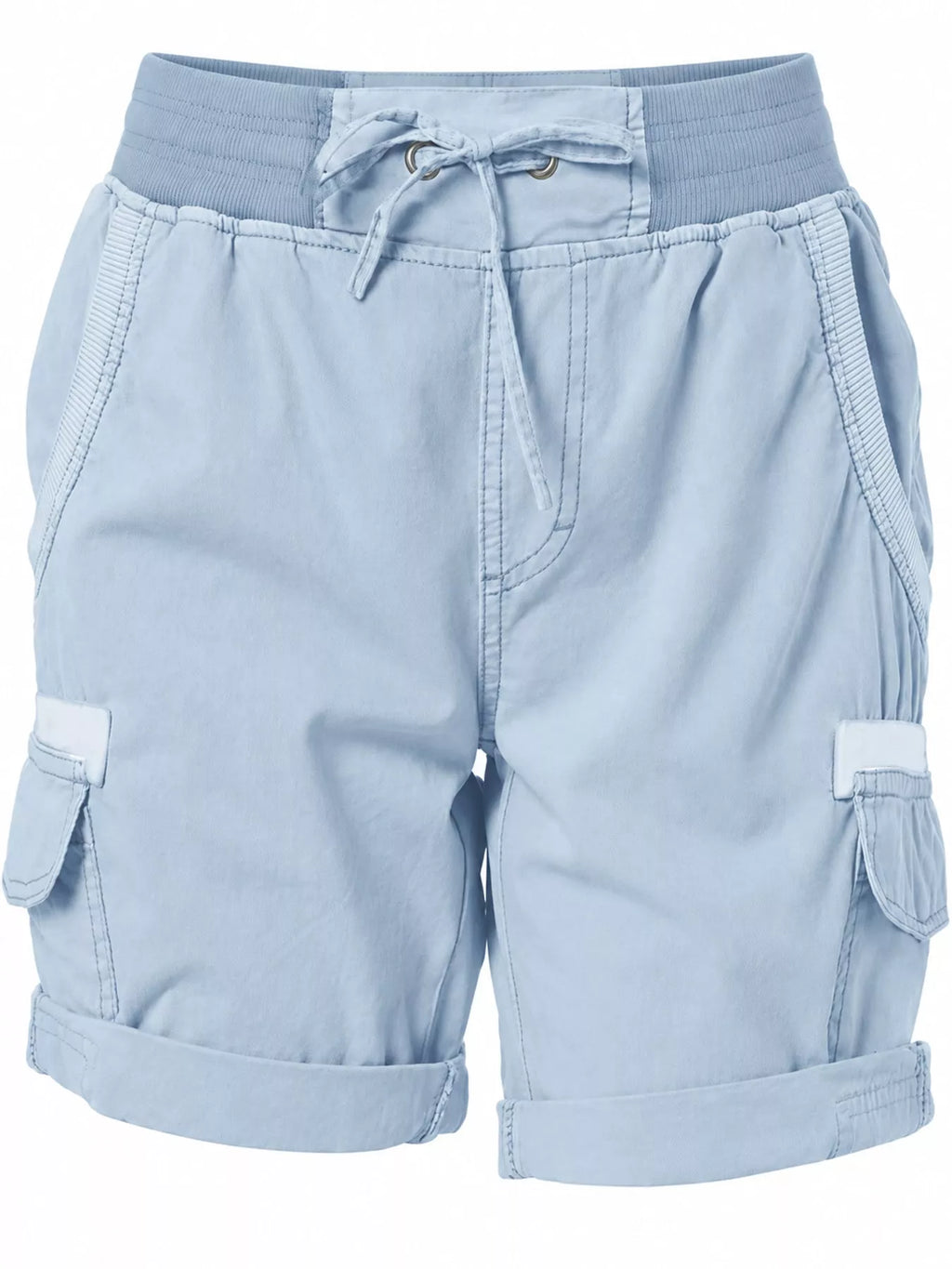 Full Size Drawstring Cargo Shorts Plus Size