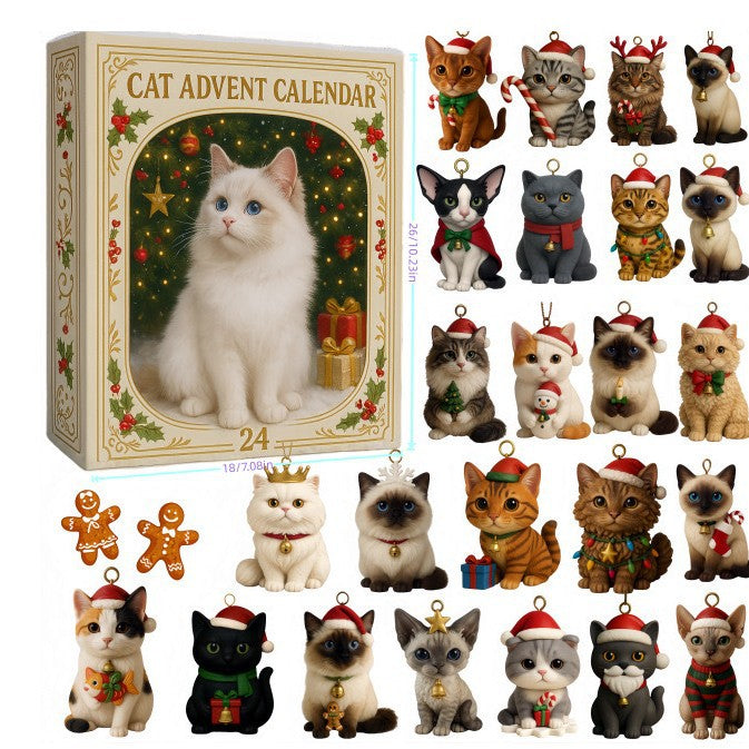 Acrylic Blind Box Christmas Decorations