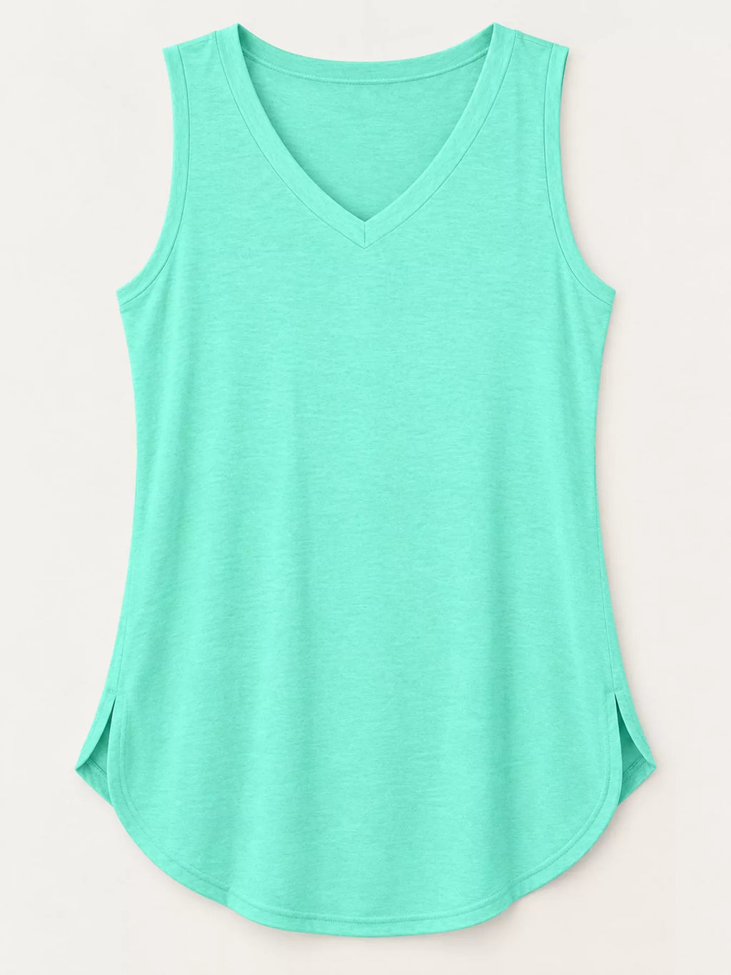 V-Neck Casual Loose Fit Tank Top