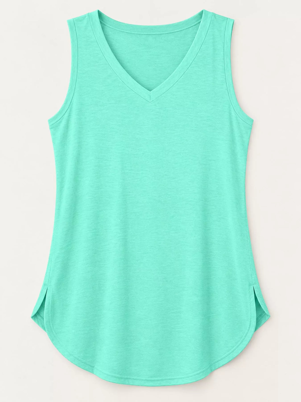 V-Neck Casual Loose Fit Tank Top