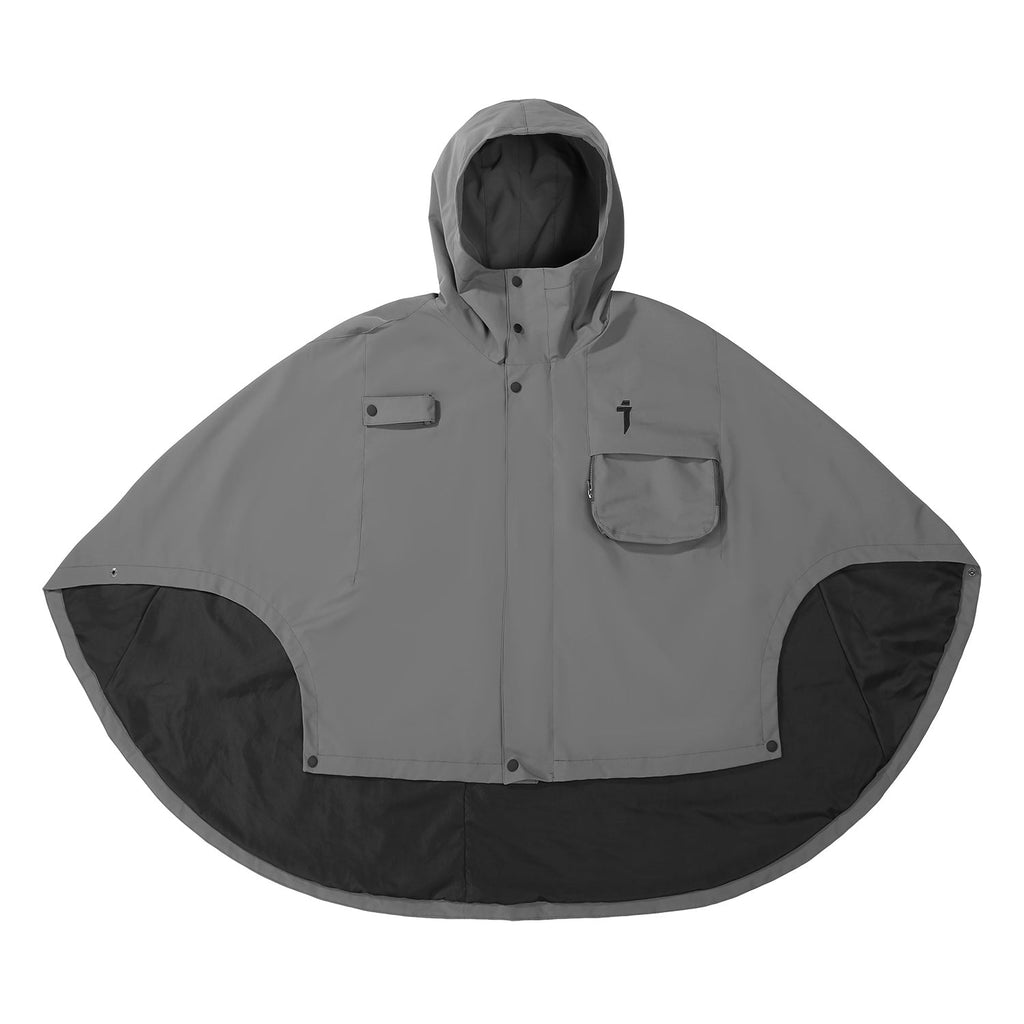 HiJ40 Grey I-Tech Poncho