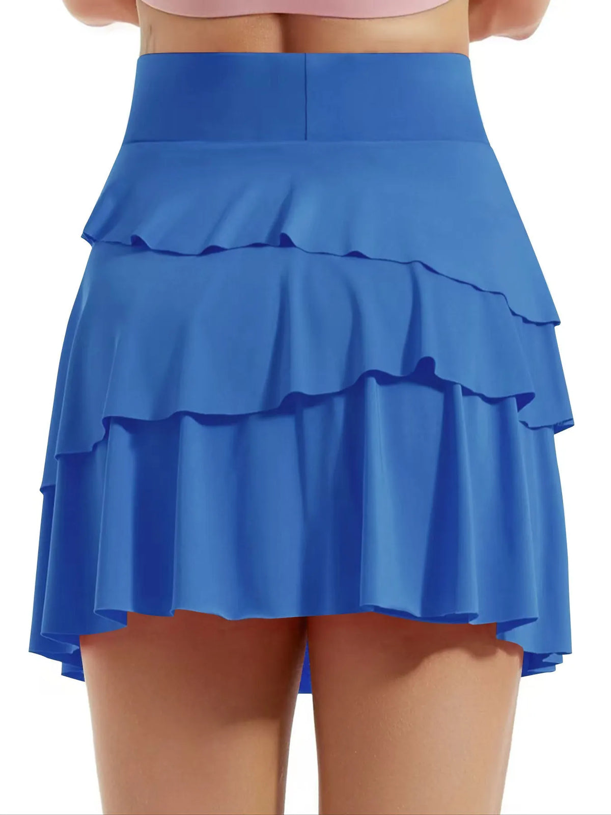 Tiered Ruffle Active Skort
