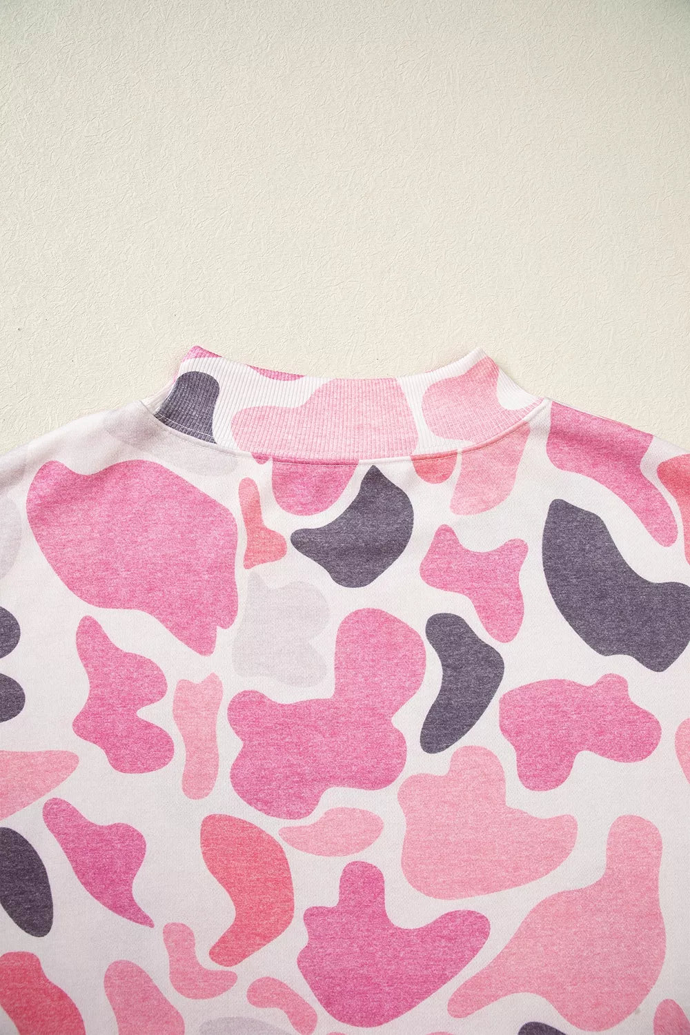 Camouflage Western Style Pullover Sweatshirt