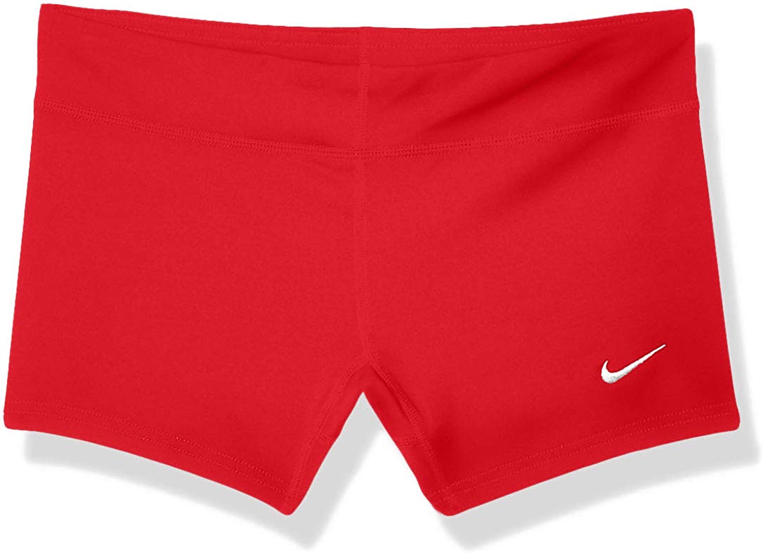 Nike Performance Womens 3.75 Game Shorts (Large Scarlet)