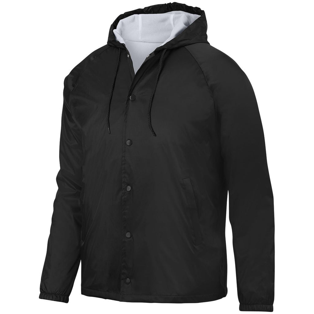 HOODED COACHES JACKET POLYESTER