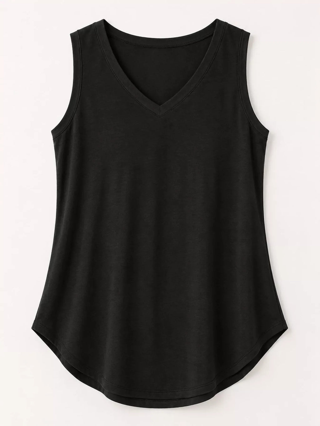 V-Neck Casual Loose Fit Tank Top