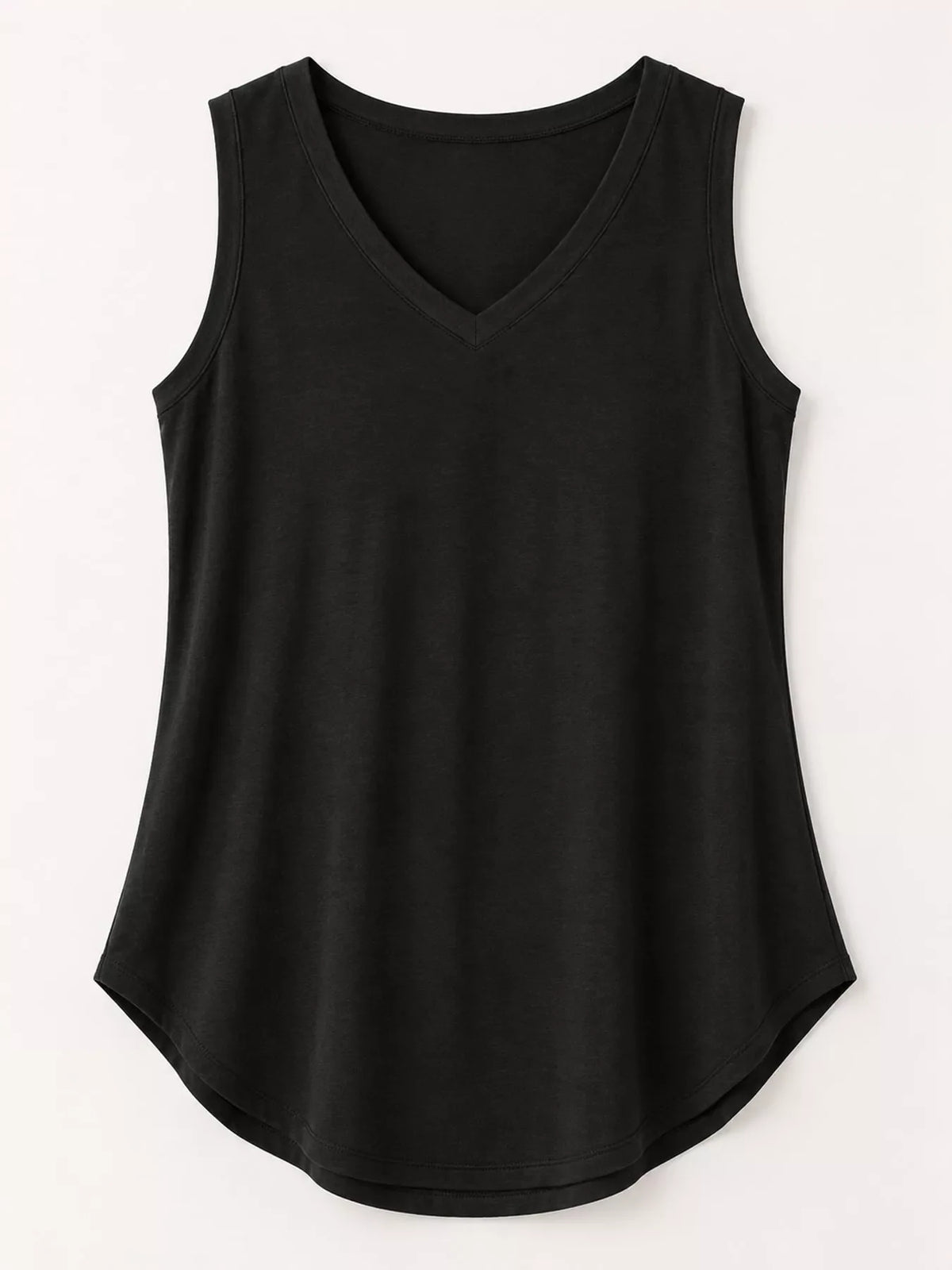 V-Neck Casual Loose Fit Tank Top