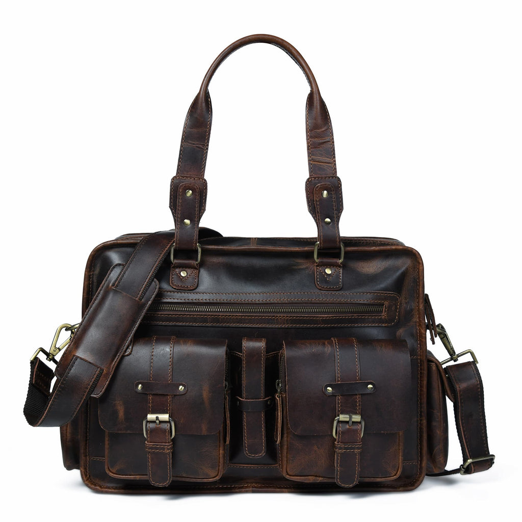 Dryden Buffalo Briefcase