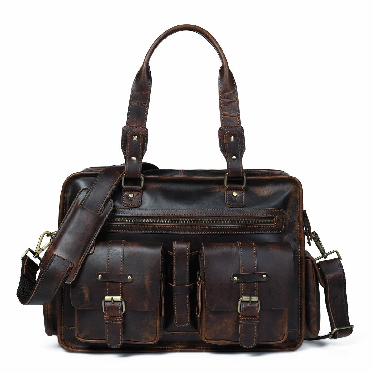 Dryden Buffalo Briefcase