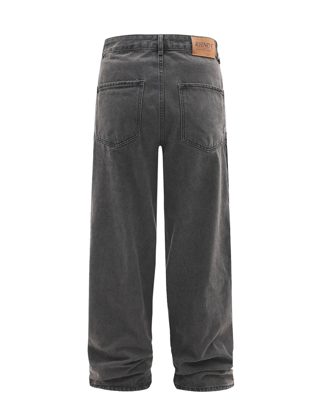 Men's Multi-Pocket Cargo Straight Jeans