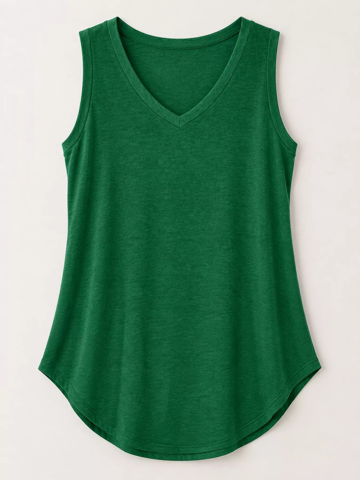 V-Neck Casual Loose Fit Tank Top