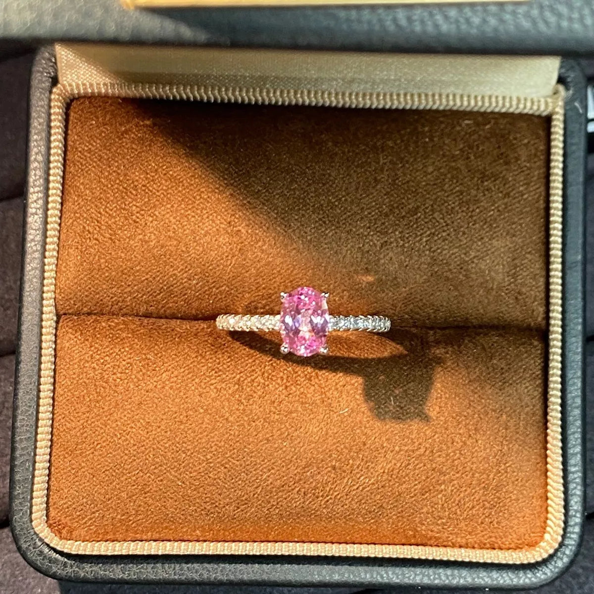 925 Sterling Silver Zircon Ring