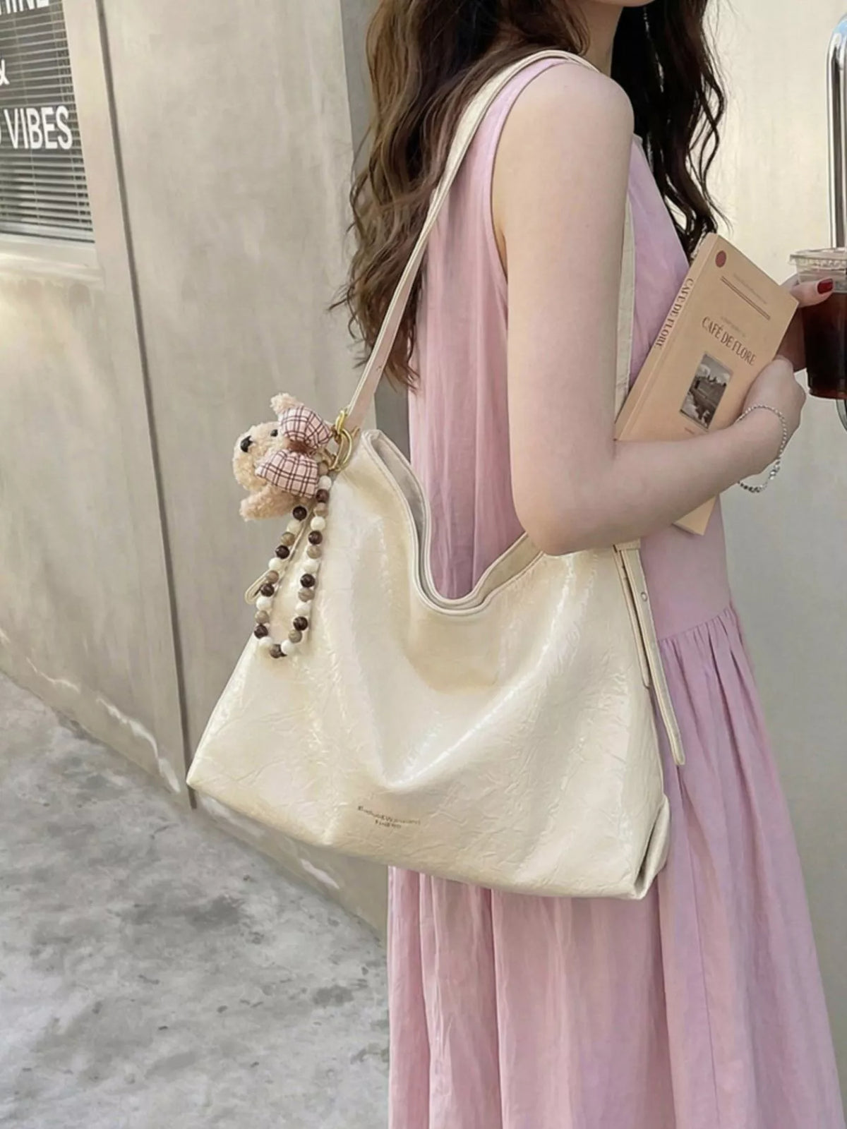 PU Leather Shoulder Bag