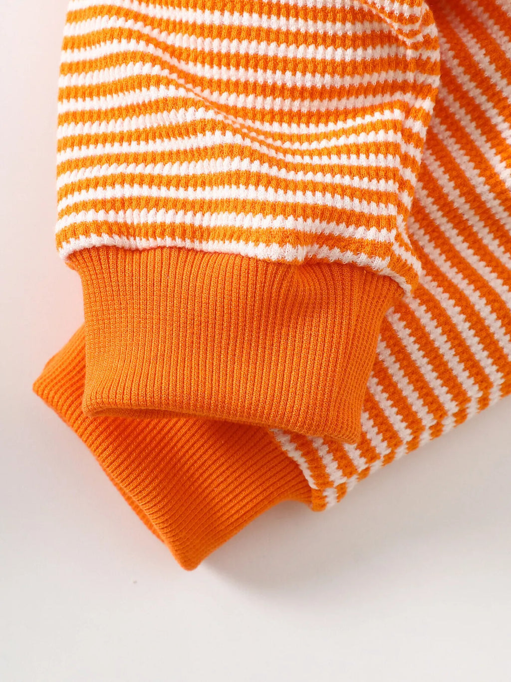 Children's Halloween Striped Ghost Top and Pants Set