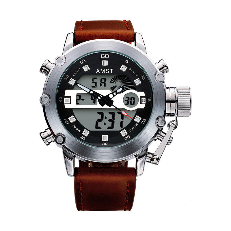 Men's Multi-functional Casual Sports Waterproof Electronic Watch