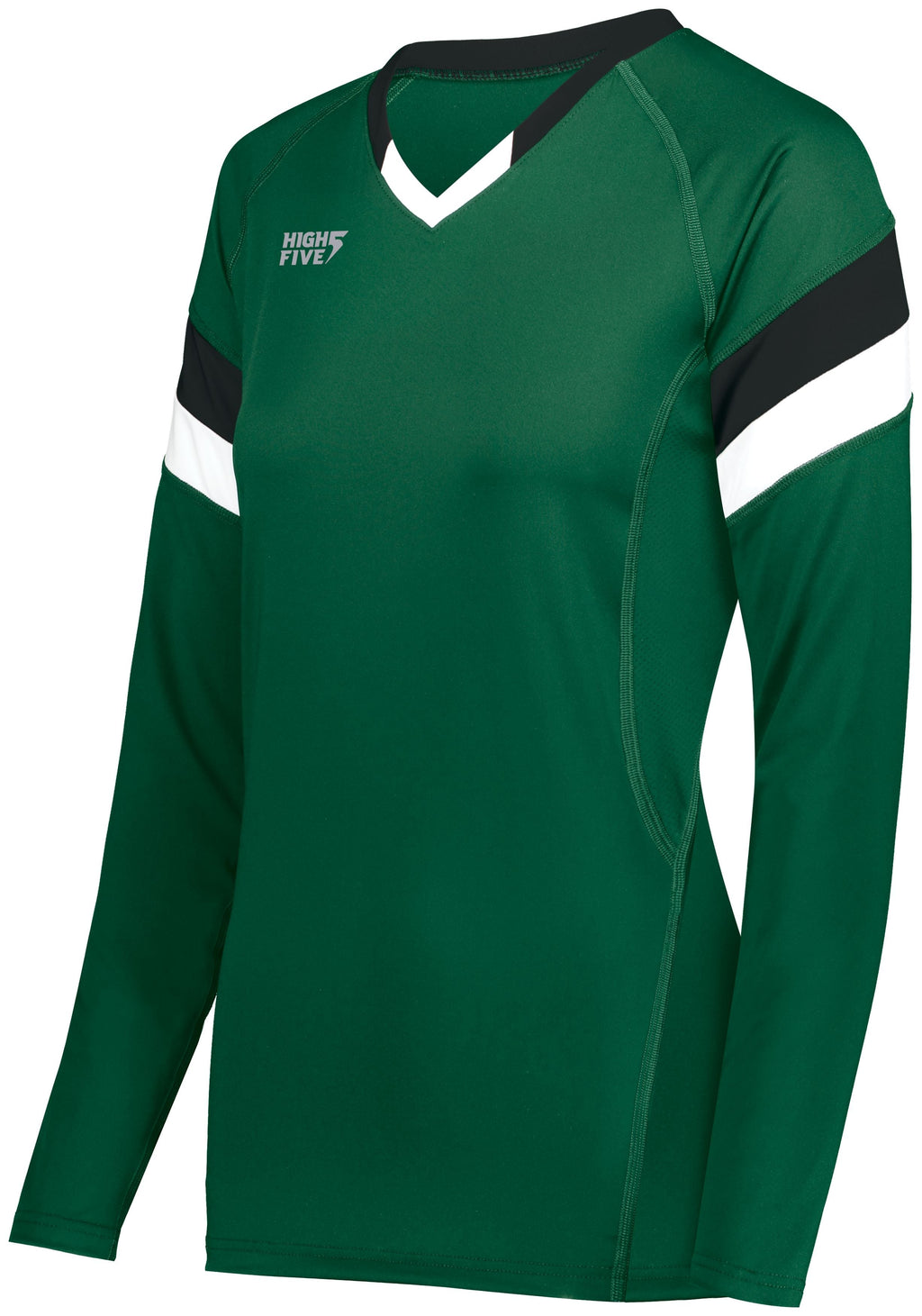 GIRLS TRUHIT TRI-COLOR LONG-SLEEVE JERSEY - MOISTURE-WICKING