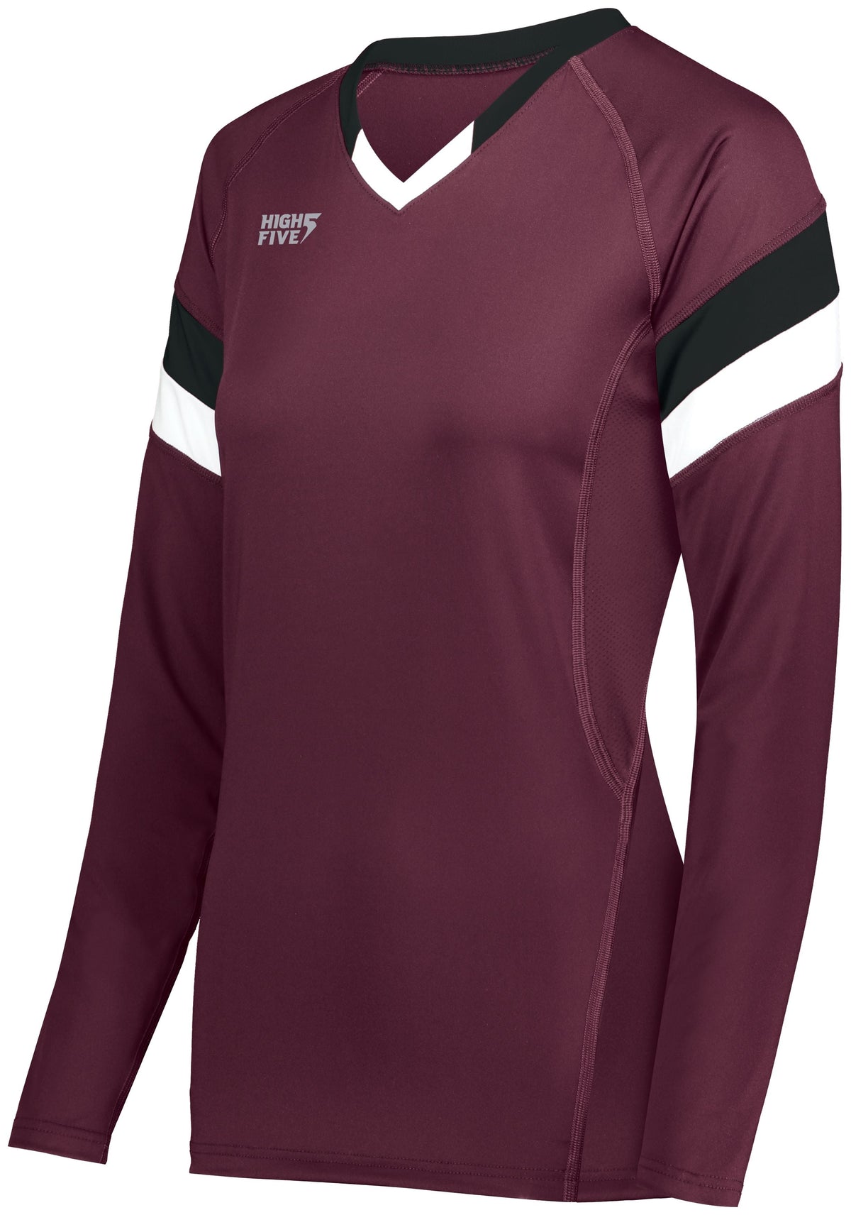 GIRLS TRUHIT TRI-COLOR LONG-SLEEVE JERSEY - MOISTURE-WICKING