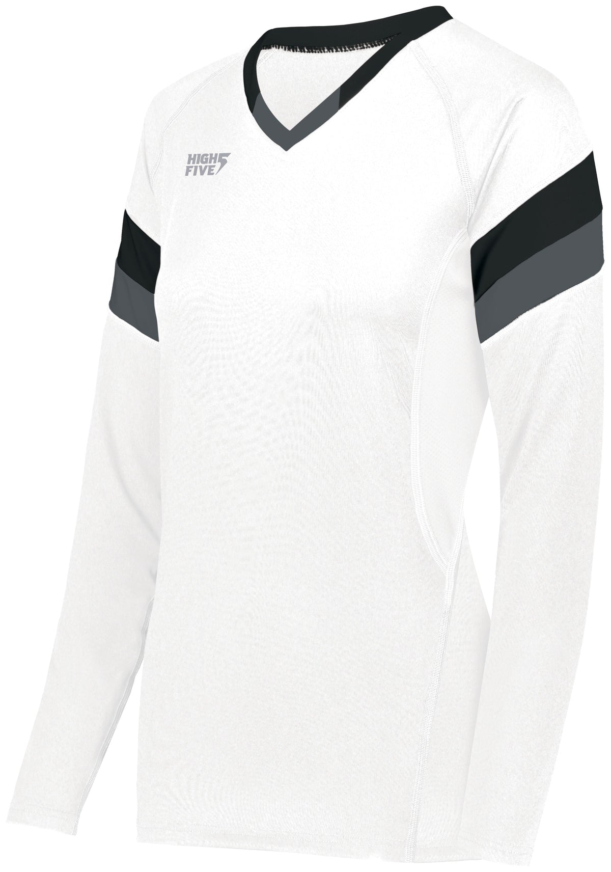GIRLS TRUHIT TRI-COLOR LONG-SLEEVE JERSEY - MOISTURE-WICKING