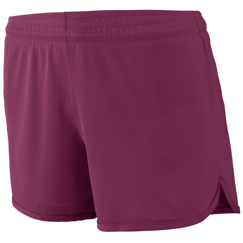 WOMEN'S ACCELERATE SHORTS - MOISTURE-WICKING POLYESTER