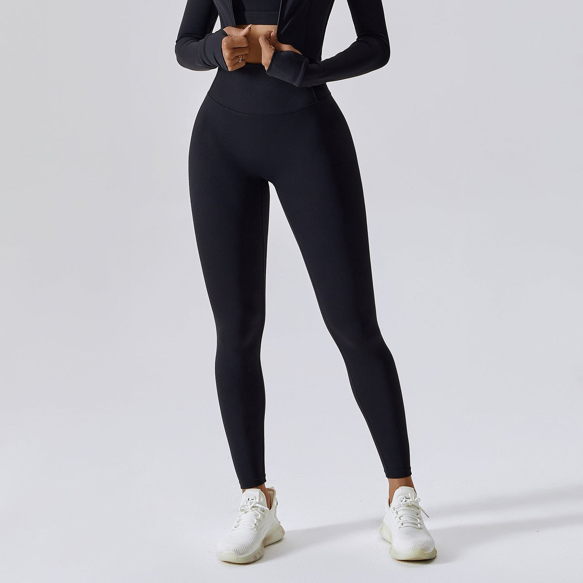 Running Cloud-Feel Quick-Dry Fitness Pants Breathable Outdoor Tight Sports Pants High-Waisted Butt-Lifting Yoga Pants For Women 8047