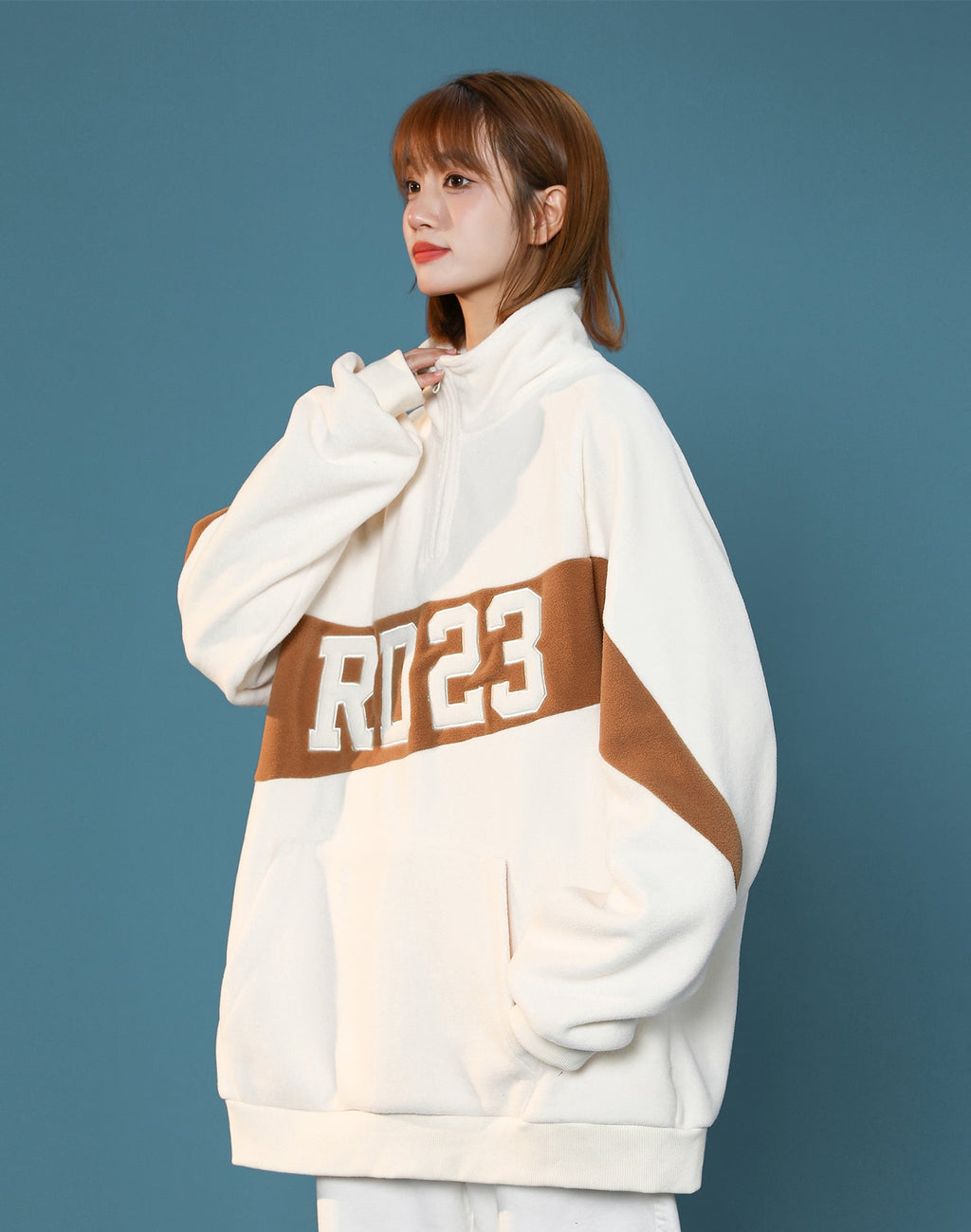 Women's RD23 Quarter Zip Up Sweatshirt