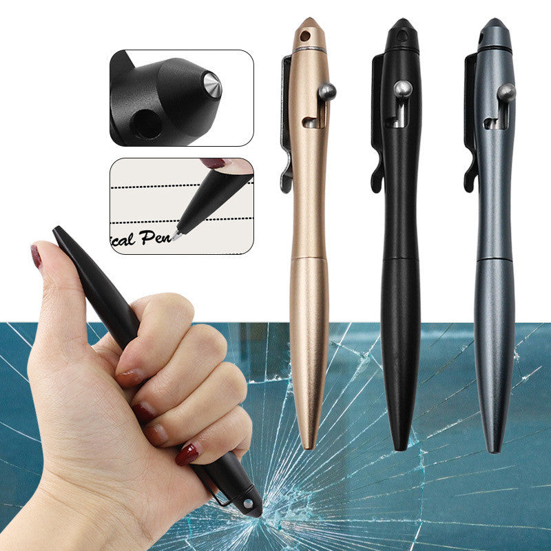 Outdoor Self-Defense Writing Tungsten Steel Head Broken Window Pen
