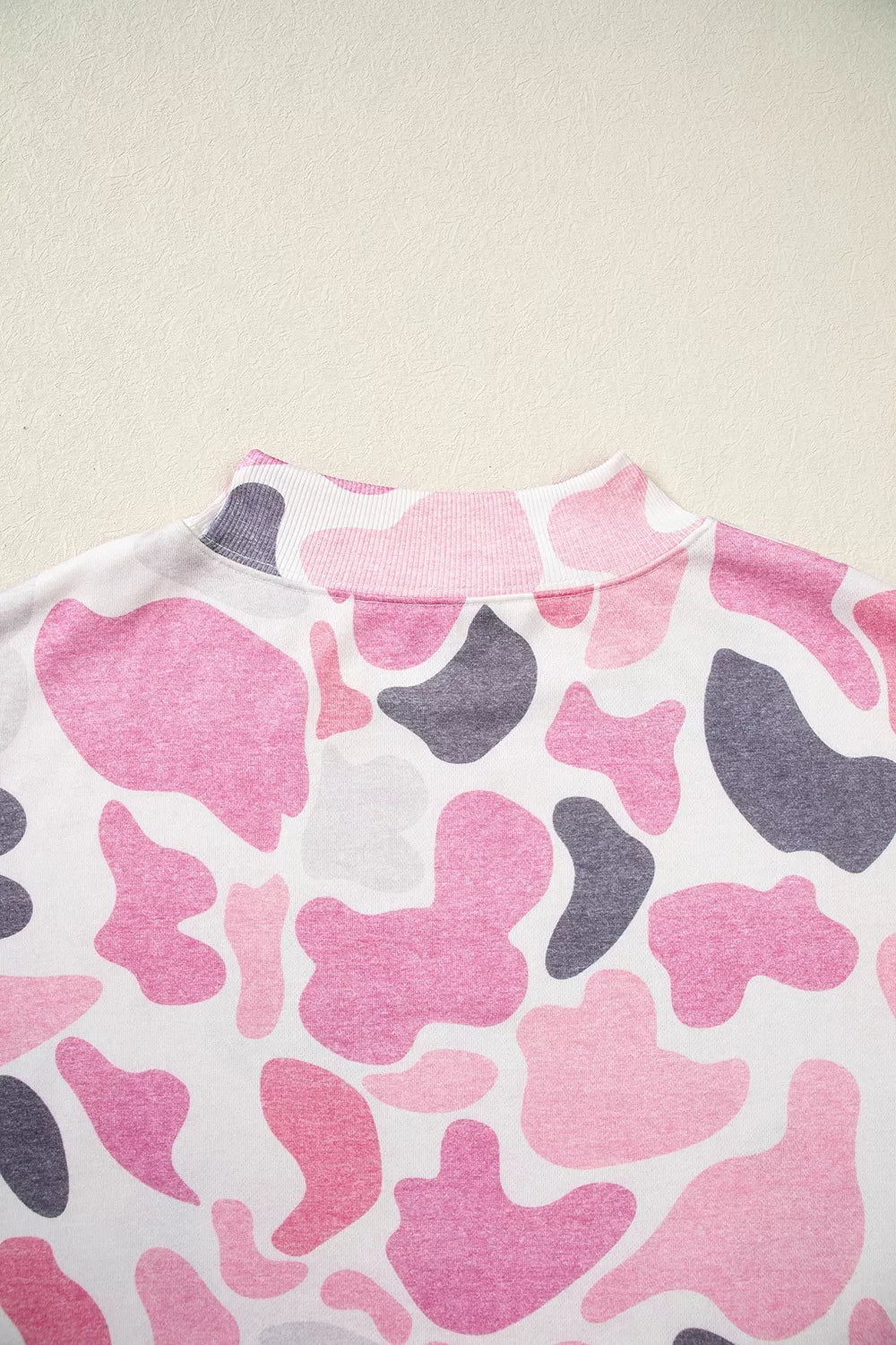 Camouflage Western Style Pullover Sweatshirt