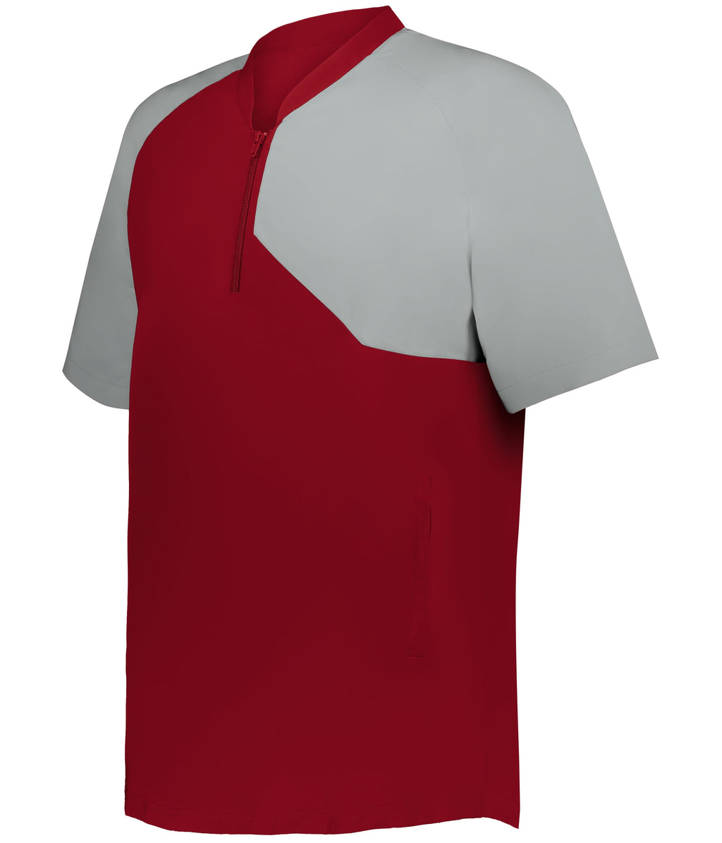 YOUTH FIELD 1/4 ZIP SHORT-SLEEVE PULLOVER