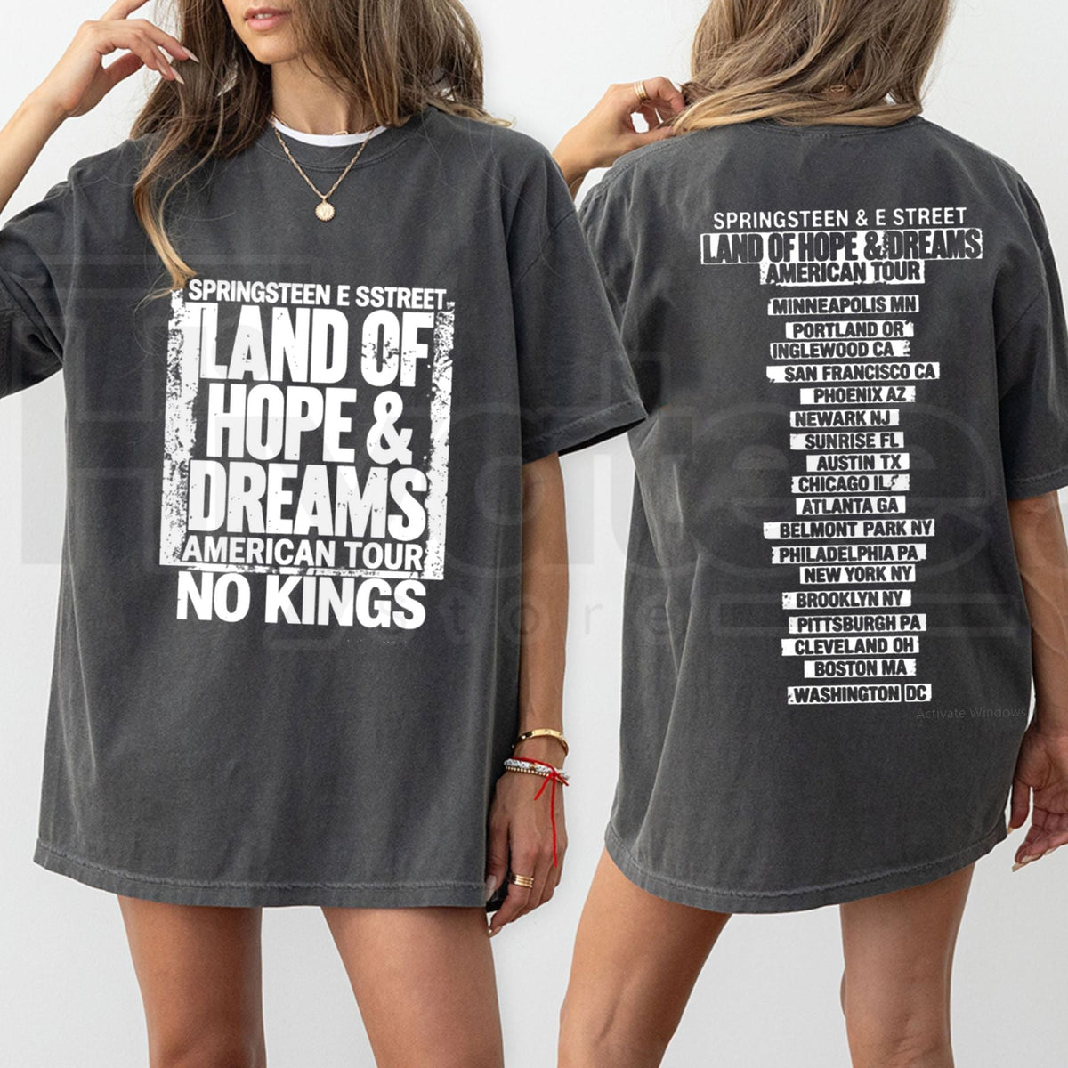 Jack Smith Land of Hope and Dreams T-Shirt – American Tour Tee